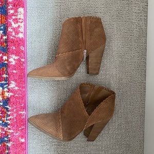 Vince Camuto Lace Booties